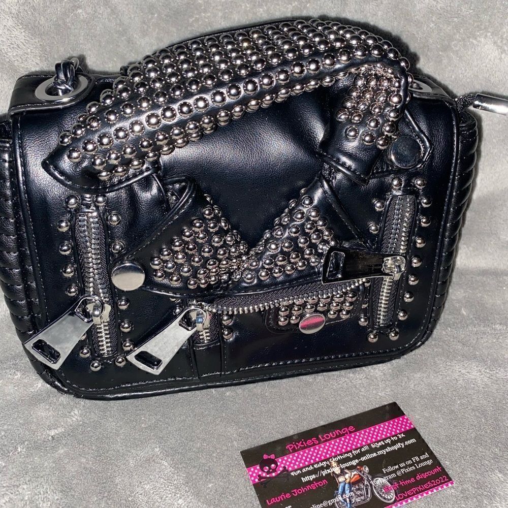 Biker Jacket Mini Handbag